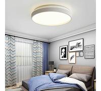 ZBZFGE Chandeliers Light Semi Flush Mount LED 3000-6000K Round Lamp Low Profile Fixtures for Bedroom Kitchen Entryway Bathroom Ceiling Chandelier 45CM Gold,Hanging Light(White,45CM)