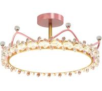 ZBZFGE Crown Crystal Bedroom Lights Bedroom/Living Room Ceiling Lights,for Various Rooms