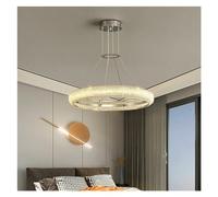 ZBZFGE Crystal Led Ceiling Chandelier Lamp Compatible with Home Hall Living Room Bedroom Decor Luxury Hanging Lights Fixture,Ceiling Pendant LightPendant Light,Hanging Light(Cold White,Dia45cm)