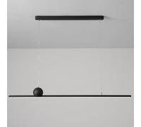 ZBZFGE Fixtures Ceiling Linear Light Nordic Green Long Strip Hanging Lamp Contemporary Dimmable Led Chandelier for Dining Room Kitchen Table Farmhouse/K/120Cm