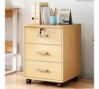 ZBZFGE Gabinete de Almacenamiento móvil con Cerradura para Suministros de Oficina y Manualidades Gabinete archivador Negro Resistente con Parte Superior Engrosada Ideal para Guardar Documentos y