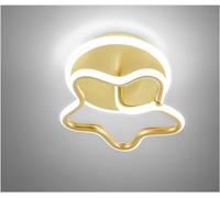 ZBZFGE Gold Led Lights Compatible with Living Room Bedroom - Hall Corridor Lamp Stars Loft Stairs Light Luminaria Ceiling Chandelier,Hanging Light(Gold)