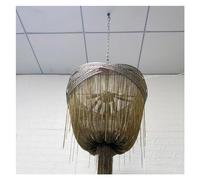 ZBZFGE Gold Living Room Luxury Chandelier Lighting Bedroom Kitchen Light Fixture Dinner Tassel Light,Ceiling Pendant LightPendant Light,Hanging Light(Brass,60cm)