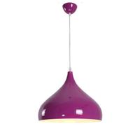ZBZFGE Industrial Chandelier Light Decoration Fixtures for Kitchen Island Lighting, Dining Room Hanging Lamp French Elegant Metal Lantern, Purple, a