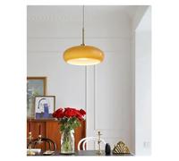 ZBZFGE Italian White Brown Glass Pendant Lamp Bauhaus Restaurant Cafe Hanging Fixture Kitchen Bar Suspension ,Crystal Chandelier for Living Room