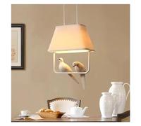 ZBZFGE Japan Style Chandelier - Bird Pendant Lights Hanging Lamps Compatible with Ceiling Light Study Dining Room Birdcage Home Decor