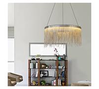 ZBZFGE LED Chandeliers Atmosphere Chain Chandelier High-End Villa Art Personality Lamps - Bedroom Living Room Restaurant Lights Ceiling Chandelier,Hanging Light(Warm White,50CM)