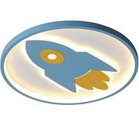ZBZFGE LED Children's Room Ceiling Light Cartoon Lighting Rocket Pendant Lamp Boy Room Study Room Chandelier,Hanging Light