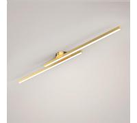 ZBZFGE Led Linear Light Flush Mount Lamp Hallway Lighting Fixture Minimalist Long Strip Chandelier Ceiling Lights for Living Room Bedroom Corridor Kitchen/D4000K/120Cm