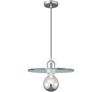 ZBZFGE Long Line Chandelier with Transparent Glass Lampshade - Bedroom Lighting Solution