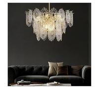 ZBZFGE Luxury Copper Chandelier, LED Lighting, Home Decor - Boys Bedroom Dining Room (CD55CM)