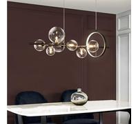 ZBZFGE Luxury Crystal Chandelier, LED Contemporary Gold Chandeliers, Pendant Ceiling Lamp Light Fixture for Dining Room Bathroom Bedroom Living Room,Hanging Light(L90CM)