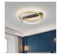 ZBZFGE Luxury LED Chandelier for Bedroom and Living Room - Round Rectangle Ceiling Lamp Fixture (A-L90cm)