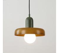 ZBZFGE Mid Century Light Kitchen Island Over Sink White Orange Green Glass Vintage Farmhouse Industrial Chandelier for Dining Room Table Bedroom Bathroom Restaurant Bar Cafe/Green/Gree