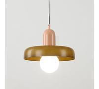 ZBZFGE Mid Century Light Kitchen Island Over Sink White Orange Green Glass Vintage Farmhouse Industrial Chandelier for Dining Room Table Bedroom Bathroom Restaurant Bar Cafe/Green/Pink