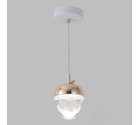 ZBZFGE Minimalistd Bedside Light Nordic Creativity Bubble Crystal Kitchen Island Hanging Lamp Mid Century Chandelier for Bedroom Bar Counter Living Room Dining Table