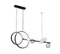 ZBZFGE Neutral Light Gold Iron Dining Chandelier with Adjustable Chain (Proportion Shade)