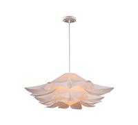 ZBZFGE New Restaurant Bar Chandelier Living Room Bedroom Bed Acrylic Pendant Light Cafe Ceiling Hanging Fixtures with Holder,White Interesting Life ,Hanging lampshades for Ceiling