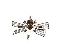 ZBZFGE Nordic Creative Iron Personality Ceiling Light - *4, 90 x 26Cm Interesting