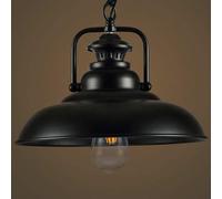 ZBZFGE Nordic Value Creative Industrial Wind Burner Retro Iron Art Tube Bar Restaurant Lantern Coffee Shop Lamp Bronze Pot Top Chandelier Light Hanging Lighting,Hanging Light(A,38cm)
