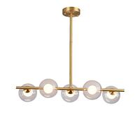 ZBZFGE,Pendant Lamp Branch Bedroom Livingroom Bar Restaurant Copper Light,a,5 Head,A-5 Head