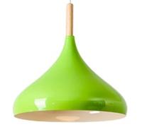 ZBZFGE Pendant Lights with Screw, Wooden Decorative Crafts, Industrial Farmhouse Chandelier, Height Adjustable Ceiling Lantern, for Kitchen Island and Bar(Green,9.4in)