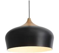 ZBZFGE PendantLight, LED Chandelier Aluminum Wood Metal Ceiling Pendant Lamp - Minimalist Designer E27 Iron Adjustable Bedroom Living Room Study Table P