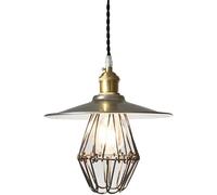 ZBZFGE Retro Industrial Chandelier, Single Head Metal Hanging Lamp, Ceiling Light, Cafe Bar Decoration Fixture, Chandelier