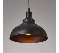 ZBZFGE Retro Style Little Light Single Head Adjustable Height Iron Hanging Lamp Restaurants Decorative Industrial Chandelier Indoor Lighting Ceiling Pendant Lam,Hanging Light(Black)