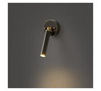 ZBZFGE s, All Copper Bedroom at The Head of A Bed with Bar Hanging Line Spot Light Background Wall Long Light,A-walllamp100cm-Neutrallight