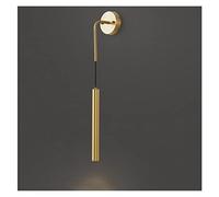 ZBZFGE s, All Copper Bedroom at The Head of A Bed with Bar Hanging Line Spot Light Background Wall Long Light,A-walllamp100cm-Neutrallight