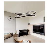ZBZFGE s Fixture Chandelier Lights Bedroom Decor Chrome/Nickel Lamparas Pendant Lamp Compatible with Restaurant Living Room Decoration LED Chand,Hanging Light