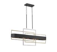 ZBZFGE Scandinavian Art Restaurant Island Bar Chandelier Sales Department Furniture Showroom Cosmetic Designer Geometric Lines Light fixtures,Chandelier