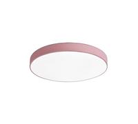 ZBZFGE Ultra-Thin Round LED Flush Mount Ceiling Lamp, Three Color Temperatures Ceiling Light, Embedded Installation Lighting Fixture, for Living Room Bedroom,Hanging Light(Pink,50cm)