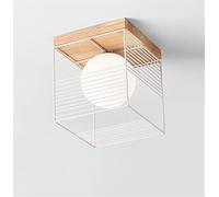 ZBZFGE V-intage Lights Loft Ceiling Lamp Geometric Shape Iron Cage Living Room Bedroom Home,for Various Rooms