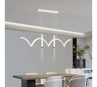 ZBZFGE Wire Dimmable LED Pendant Light, Adjustable for Living Room and Bedroom Decorations