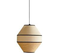 ZBZFGE WQHPLMD Fabric Woven Rustic Farmhouse Ceiling Hanging Lamp E27 Brown Paper Lantern Chandelier Light Nordic Coastal Pendant Lighting for Kitchen Bedroom Dining Room Restaurant