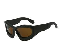 ZCABYBD Gafas de Sol Y2k Burbuja Personalizadas Forma Cóncava Hip-Hop Tendencia Moda-2