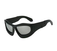 ZCABYBD Gafas de Sol Y2k Burbuja Personalizadas Forma Cóncava Hip-Hop Tendencia Moda-5