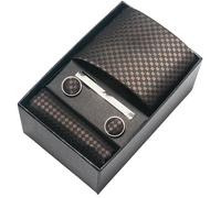 ZCABYBD Pajarita Hombre Corbata Formal para Hombre, Caja De Regalo Empresarial, Juego Seis Piezas, Color Sólido A Rayas, Hecho Mano, 8cm con Regalo-13