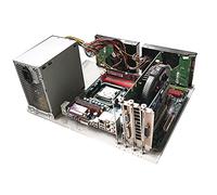 ZCBYBT Acrílico Transparente Overlock PC Open Frame Test Bench DIY Motherboard Bracket Computer Case, Personalizado De Moda Mothboard,Eatx Transparent Board