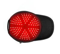 ZCBYBT Sistema De Crecimiento del Cabello Terapia De Luz Roja Tratamiento De Pérdida De Cabello Gorra De Cuidado del Cabello, para Adelgazar El Cabello,Negro,One Size
