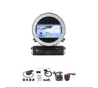 ZCBZBy - Radio estéreo para coche con pantalla táctil de 9 pulgadas y doble Din, navegación GPS para B-MW MINI 2006-2013 con Bluetooth, WiFi, enlace de espejo, soporte de navegación 4G, control del vo