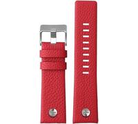 ZCCZJS 24m 26 mm 28 mm Banda de reloj de cuero para diesel DZ7395 DZ7370 DZ7257 DZ7430 Banda de reloj Softhide Strap Store para hombres Mujeres