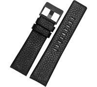 ZCCZJS 24m 26 mm 28 mm Banda de reloj de cuero para diesel DZ7395 DZ7370 DZ7257 DZ7430 Banda de reloj Softhide Strap Store para hombres Mujeres