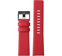 ZCCZJS 24m 26 mm 28 mm Banda de reloj de cuero para diesel DZ7395 DZ7370 DZ7257 DZ7430 Banda de reloj Softhide Strap Store para hombres Mujeres