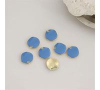 ZCCZJS Aleación Pendientes Colgantes de un Solo Agujero Accesorios Pendientes de Joyas de Joyas de prendedora de Bricolaje Hecho a Mano (E)