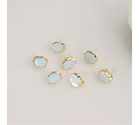 ZCCZJS Aleación Pendientes Colgantes de un Solo Agujero Accesorios Pendientes de Joyas de Joyas de prendedora de Bricolaje Hecho a Mano (E)