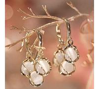 ZCCZJS Arrendamiento Brillante de la Flor de circón Pendientes de Tachuelas para Mujeres Anniversary Jewelry Regalo de cumpleaños