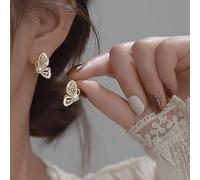 ZCCZJS Arrendamiento Brillante de la Flor de circón Pendientes de Tachuelas para Mujeres Anniversary Jewelry Regalo de cumpleaños